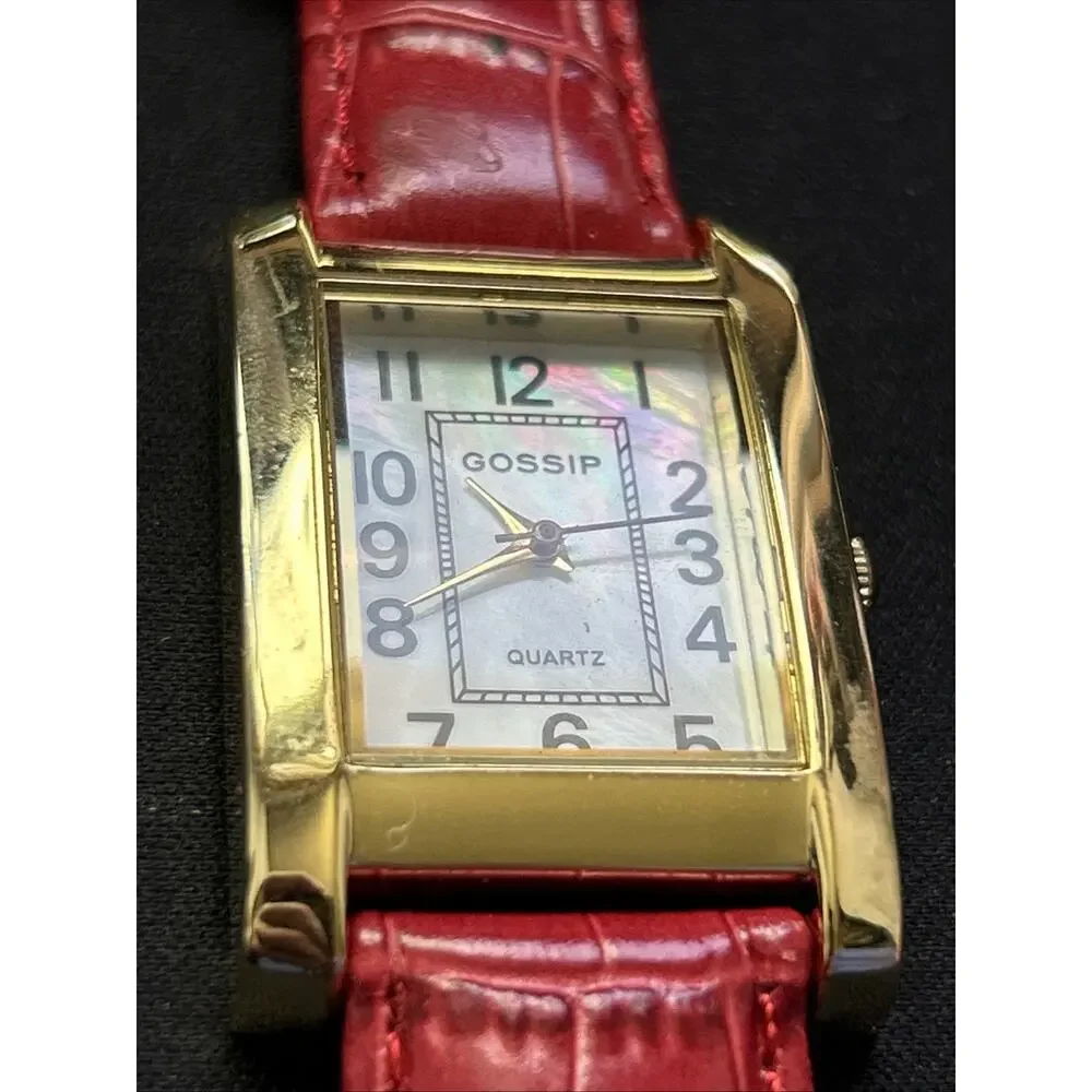 Gossip MOP Dial Gold Tone Women’s Quartz Watch